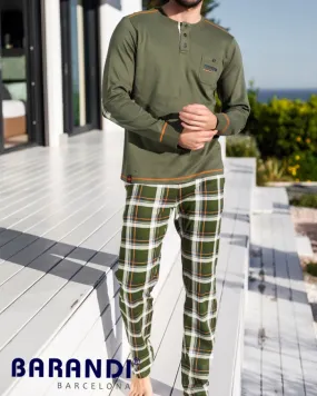 Pijama Invierno Caballero BRUNO-1 Barandi